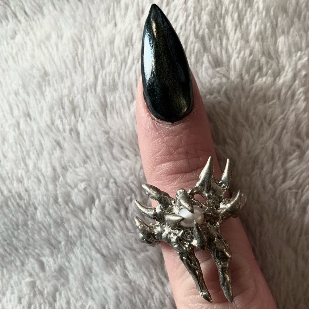 (ON HOLD-COPY)- Harlot Hands - Butterfly Ring